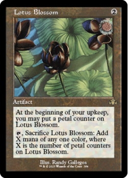 Lotus Blossom (RETRO) single card from Magic the Gathering