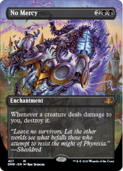 No Mercy (BORDERLESS) single card from Magic the Gathering