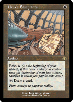 Urza's Blueprints (RETRO) single card from Magic the Gathering