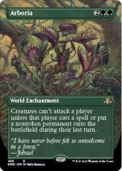 Arboria (BORDERLESS) single card from Magic the Gathering
