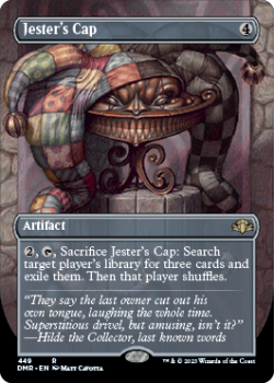 Jester's Cap (BORDERLESS) single card from Magic the Gathering