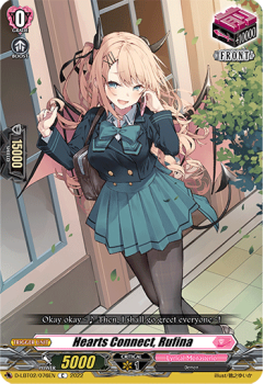 Hearts Connect, Rufina (C) single card from Cardfight!! Vanguard