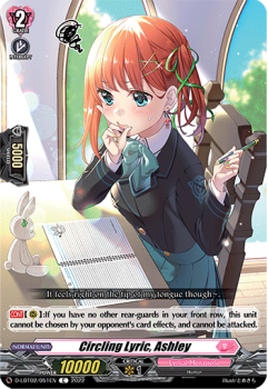 Circling Lyric, Ashley (C) single card from Cardfight!! Vanguard