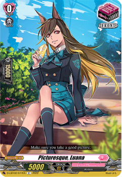 Picturesque, Luana (C) single card from Cardfight!! Vanguard