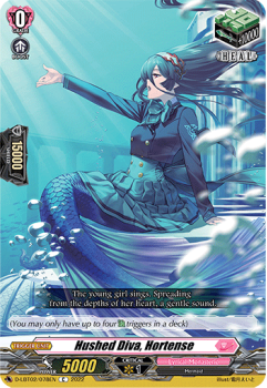Hushed Diva, Hortense (C) single card from Cardfight!! Vanguard