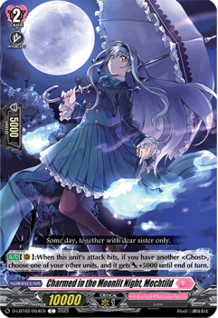Charmed in the Moonlit Night, Mechtild (C) single card from Cardfight!! Vanguard