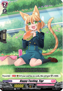 Happy Tasting, Tigr (C) single card from Cardfight!! Vanguard
