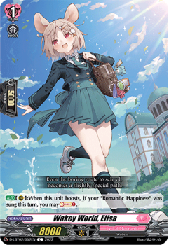 Wakey World, Elisa (C) single card from Cardfight!! Vanguard