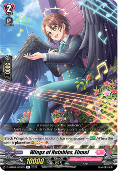 Wings of Notables, Elnael (R) single card from Cardfight!! Vanguard