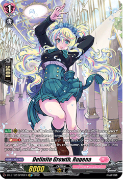 Definite Growth, Rugena (SP) single card from Cardfight!! Vanguard