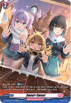 SweetÃSweet (SP) single card from Cardfight!! Vanguard