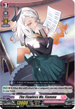 The Flawless Me, Fiamma (C) single card from Cardfight!! Vanguard
