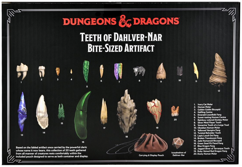 thumbnail interactive-video image 1 of D&D Replicas Of The Realms: Teeth Of Dahlver-Nar Artifact U2013 Shop Dungeon & Dragons Powered By WizKids 1 of 10