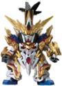 SD Sangoku Soketsuden Liu Bei Unicorn Gundam Model Kit - Image 4