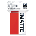Ultra Pro Eclipse Matte Small Sleeves: Apple Red (60 Sleeves)