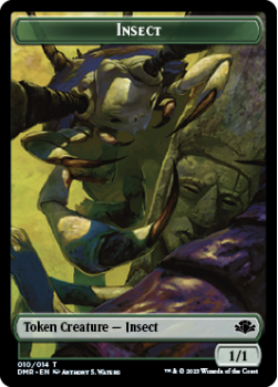 Insect Token : 010/014 DOMINARIA REMASTERED - Magic the Gathering Single Card