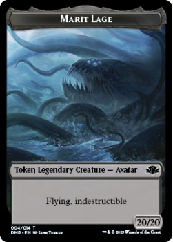 Marit Lage Token // Goblin Token (FOIL) : DOMINARIA REMASTERED - Magic the Gathering Single Card
