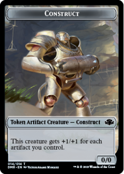 Construct Token : 014/014 DOMINARIA REMASTERED - Magic the Gathering Single Card