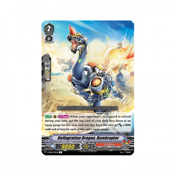 Deflagration Dragon, Bombraptor : V-EB09-020 - Cardfight!! Vanguard Single Card