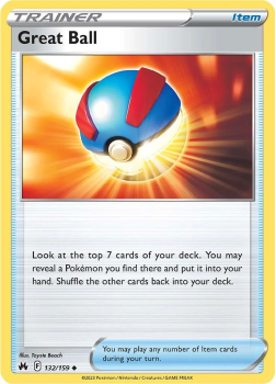 Great Ball single card from Pokemon TCG