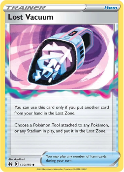 Lost Vacuum single card from Pokemon TCG