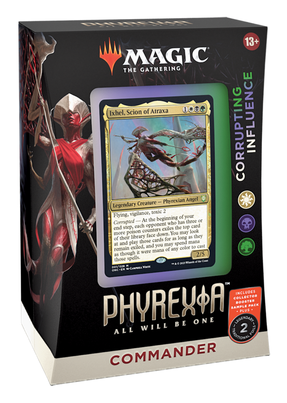 mtg phyrexia all will be one commander precons Phyrexia: Deck (1 of 2) mtg phyrexia all will be