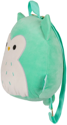 Carry Me Winston the Teal Owl Squishmallow Backpack - Image 3