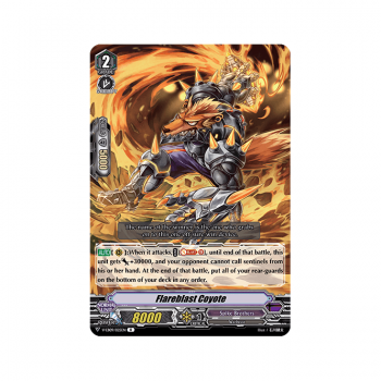 Flare Blast Coyote : V-EB09-025 - Cardfight!! Vanguard Single Card