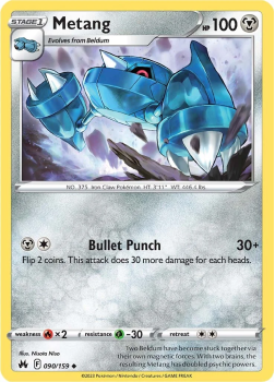 Metang single card from Pokemon TCG
