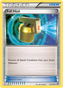 Full Heal (REVERSE HOLO) single card from Pokemon