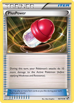 PlusPower (REVERSE HOLO) single card from Pokemon