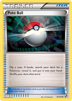 Poke Ball (REVERSE HOLO) single card from Pokemon