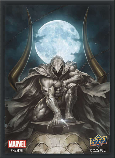 Marvel Card Sleeves: Moon Knight (65 Ct.) | Chaos Cards Marvel Card Sleeves: Moon Knight (65 Ct.) | Chaos Cards