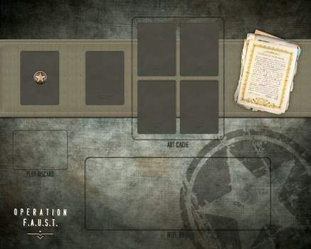 Operation F.A.U.S.T. Official Playmat