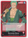 Roronoa Zoro : OP01-001 ROMANCE DAWN - One Piece Single Card