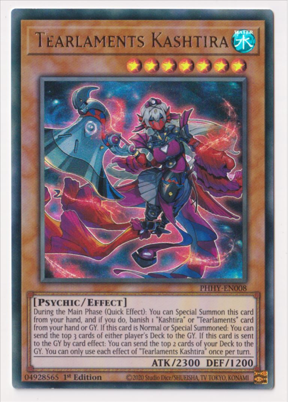 Tearlaments Kashtira (Ultra Rare) : PHHY-EN008 - Yu-Gi-Oh! Single Card