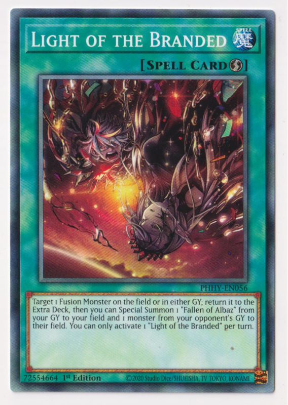 Light of the Branded (Common) : PHHY-EN056 - Yu-Gi-Oh! Single Card