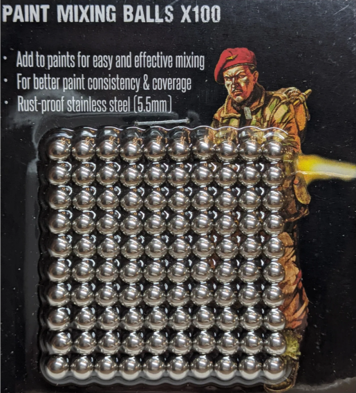 Warlord Games Paint Mixing Balls x100 Chaos Cards
