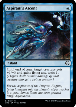 Aspirant's Ascent (FOIL) : 040/271 Phyrexia: All Will Be One - Magic the Gathering Single Card