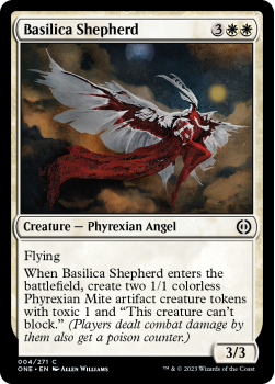 Basilica Shepherd : 004/271 Phyrexia: All Will Be One - Magic the Gathering Single Card