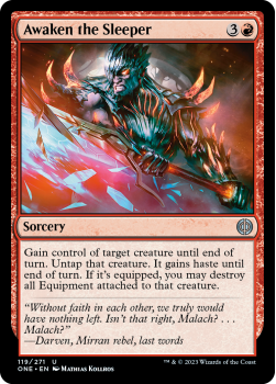 Awaken the Sleeper : 119/271 Phyrexia: All Will Be One - Magic the Gathering Single Card