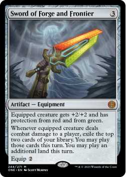 Sword of Forge and Frontier : 244/271 Phyrexia: All Will Be One - Magic the Gathering Single Card