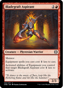 Bladegraft Aspirant : 122/271 Phyrexia: All Will Be One - Magic the Gathering Single Card