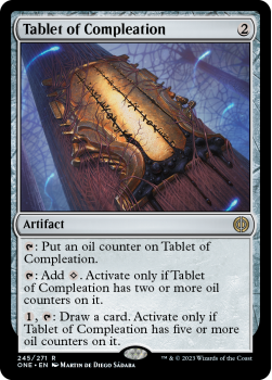 Tablet of Compleation : 245/271 Phyrexia: All Will Be One - Magic the Gathering Single Card