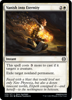 Vanish into Eternity (FOIL) : 036/271 Phyrexia: All Will Be One - Magic the Gathering Single Card