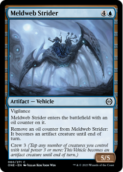 Meldweb Strider : 060/271 Phyrexia: All Will Be One - Magic the Gathering Single Card