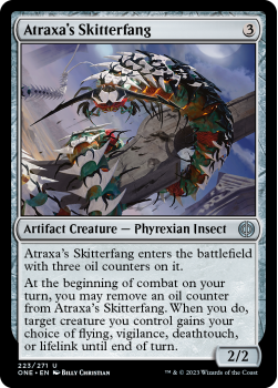 Atraxa's Skitterfang : 223/271 Phyrexia: All Will Be One - Magic the Gathering Single Card