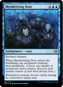 Mesmerizing Dose (FOIL) : 062/271 Phyrexia: All Will Be One - Magic the Gathering Single Card