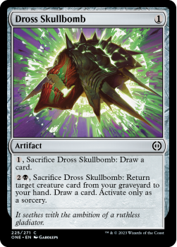 Dross Skullbomb (FOIL) : 225/271 Phyrexia: All Will Be One - Magic the Gathering Single Card