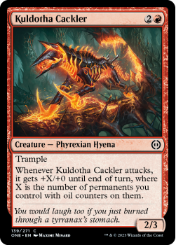 Kuldotha Cackler (FOIL) : 139/271 Phyrexia: All Will Be One - Magic the Gathering Single Card